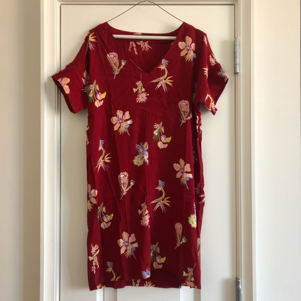 NWOT Madewell Birds of Paradise Dress